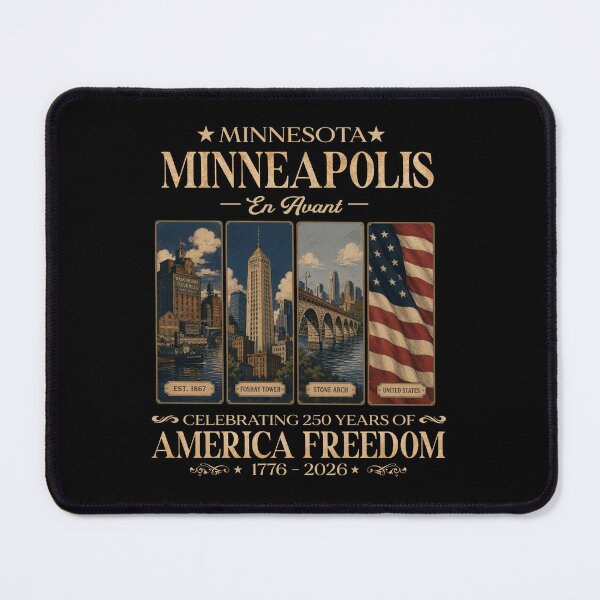 Item preview, Minnesota Minneapolis En Avant Celebrating 250 Years of American Freedom 1776 - 2026 designed and sold by MutzelArts.