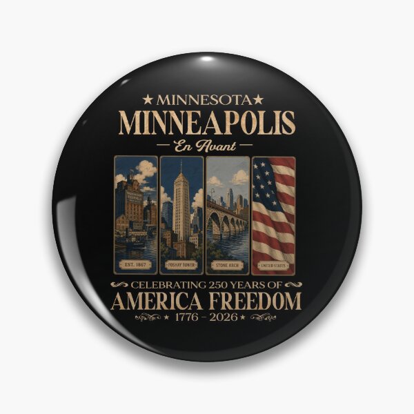 Item preview, Minnesota Minneapolis En Avant Celebrating 250 Years of American Freedom 1776 - 2026 designed and sold by MutzelArts.