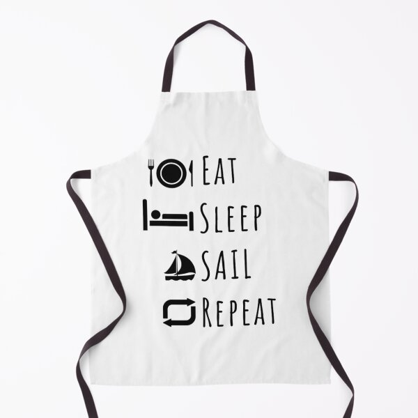 Item preview, Eat, Sleep, Sail, Repeat designed and sold by DixieGirlStudio.