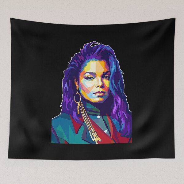 Item preview, Janet Jackson Pop Art designed and sold by fiverofthebox.