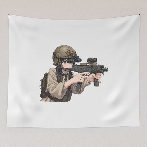 Item preview, Tactical NVG Girl - Night Operations Aesthetic designed and sold by RAWLIFEGRAPHIC.