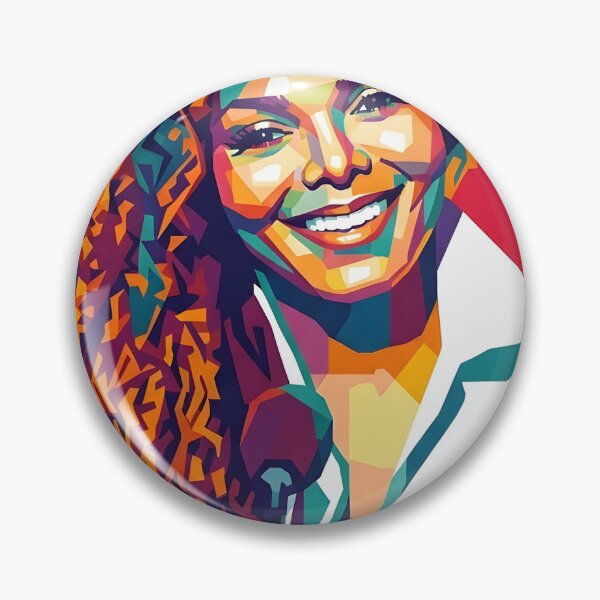 Item preview, Janet Jackson Pop Art designed and sold by fiverofthebox.
