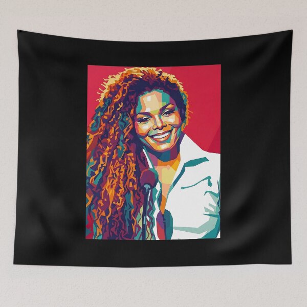 Item preview, Janet Jackson Pop Art designed and sold by fiverofthebox.