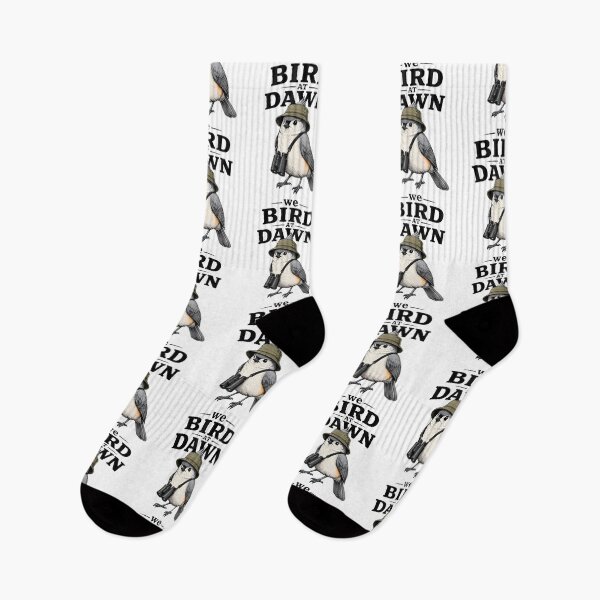 Item preview, We Bird At Dawn Funny Birdwatching Birding Enthusiast Design designed and sold by Glow-Paw-Studio.