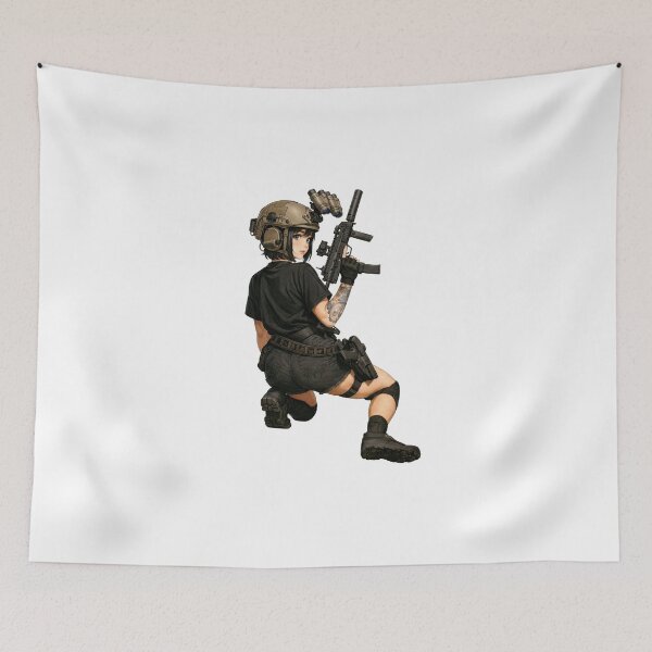 Item preview, Tactical NVG Girl - Night Operations Aesthetic designed and sold by RAWLIFEGRAPHIC.