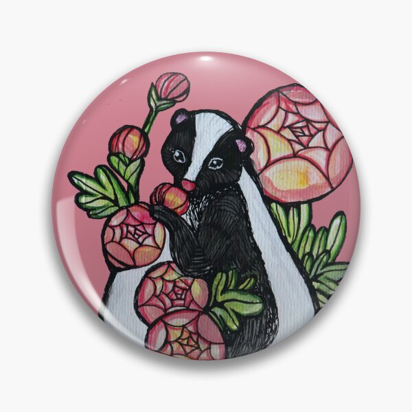 Item preview, Peony Skunk designed and sold by lacychenault.
