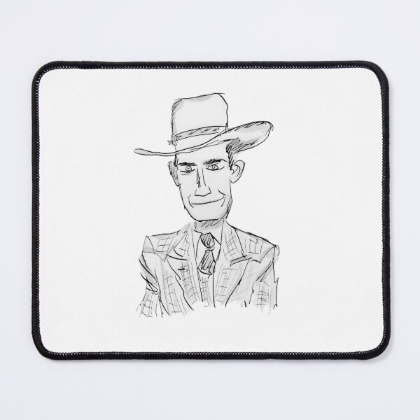 Item preview, Hank Williams the original country star designed and sold by Inky Fingers Illustrations.