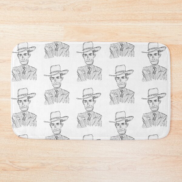 Item preview, Hank Williams the original country star designed and sold by Inky Fingers Illustrations.