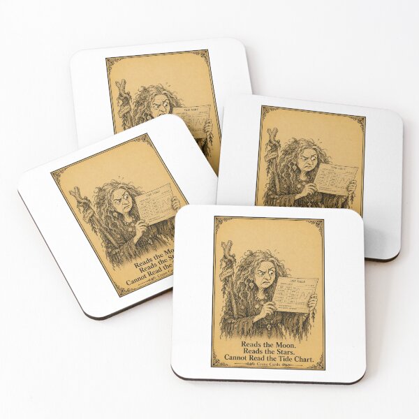 Item preview, Crone Cards - Reads the Moon. Reads the Stars. Cannot Read the Tide Chart. designed and sold by Kay Mhor Studio.