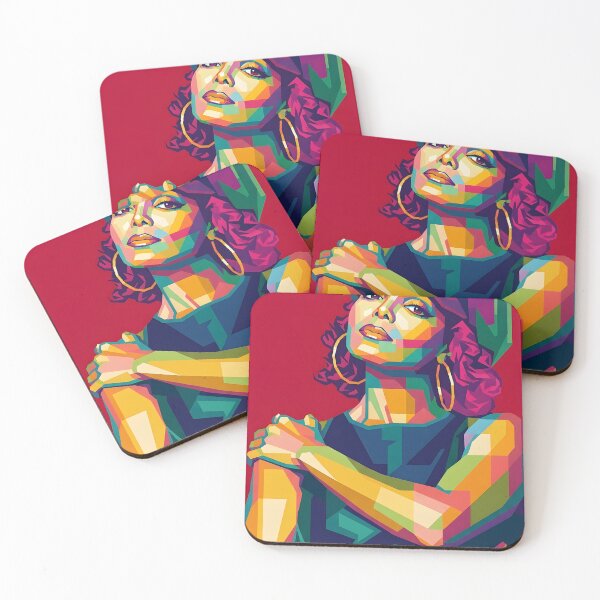 Item preview, Janet Jackson Pop Art designed and sold by fiverofthebox.