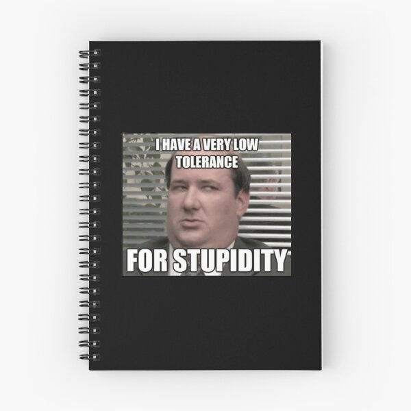 Item preview, Kevin Malone Stupidity Quote Poster Design Today Graphic designed and sold by RudolphJimmers.