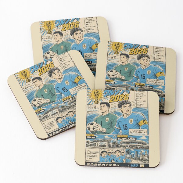 Item preview, Uruguay 2026 World Cup Anime Poster  designed and sold by zumerdiego.