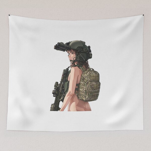Item preview, Tactical NVG Girl - Night Operations Aesthetic designed and sold by RAWLIFEGRAPHIC.
