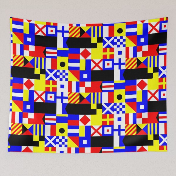 Item preview, Maritime Signal Flags Alphabet A–Z Design designed and sold by AnnSign.