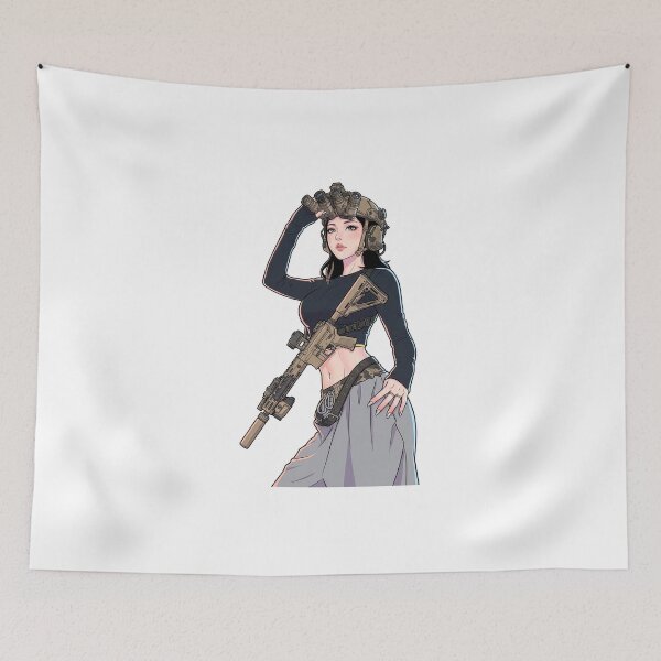 Item preview, Tactical NVG Girl - Night Operations Aesthetic designed and sold by RAWLIFEGRAPHIC.
