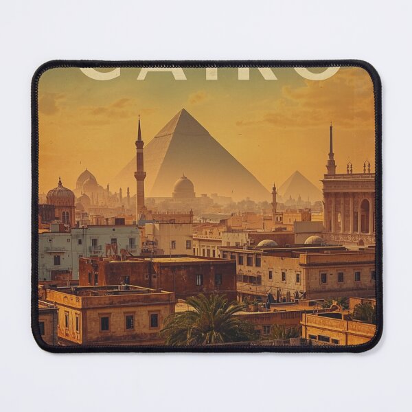 Item preview, Cairo Retro Poster Style designed and sold by Glowella26.