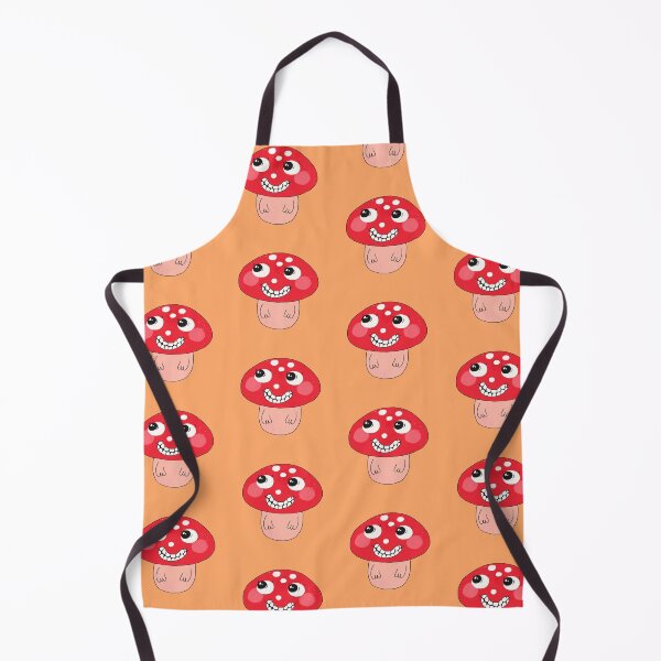 Item preview, Naughty Spotty the Funny Toadstool (Apricot) designed and sold by yellowflowerhut.