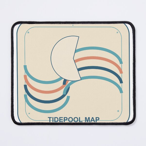 Item preview, Tidepool Treasure Map designed and sold by EveryMeme.