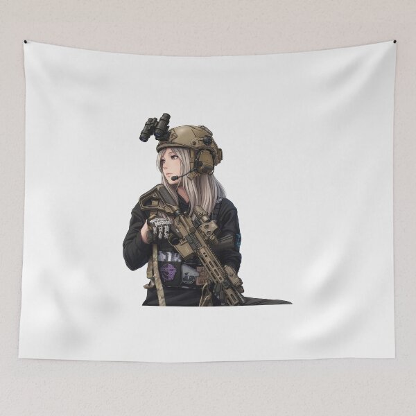 Item preview, Tactical NVG Girl - Night Operations Aesthetic designed and sold by RAWLIFEGRAPHIC.