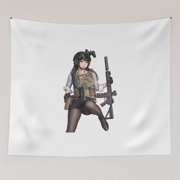Item preview, Tactical NVG Girl - Night Operations Aesthetic designed and sold by RAWLIFEGRAPHIC.