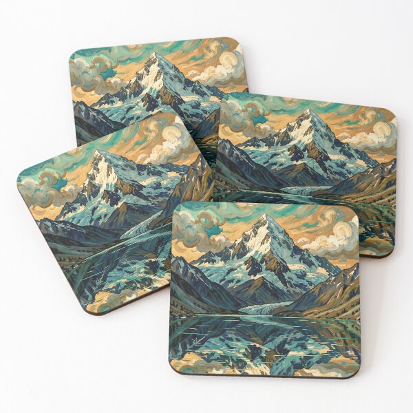 Item preview, Majestic panorama of the Himalayas designed and sold by VoidVeilStudio.