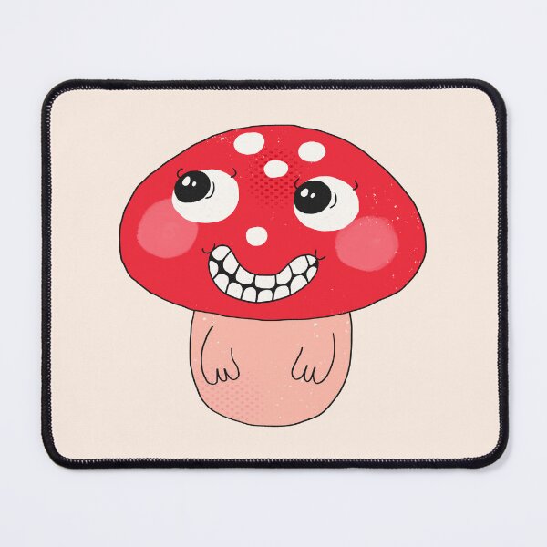 Item preview, Naughty Spotty the Funny Toadstool (Creme) designed and sold by yellowflowerhut.