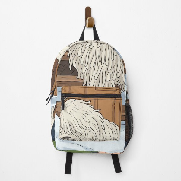 Item preview, Winter Friends Dog Cartoon Illustration: A Boy and His Dog  designed and sold by AirCrayons27.