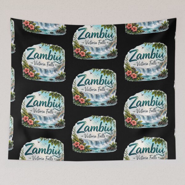 Item preview, Zambia Victoria Falls - nature and travel designed and sold by DamioPolArt.