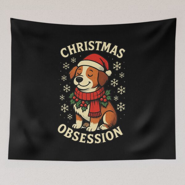 Item preview, Christmas Obsession - Cute Dog designed and sold by DMHG.