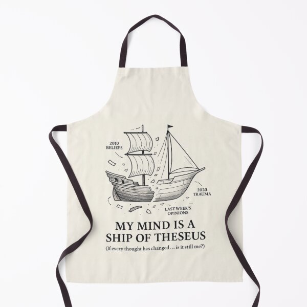 Item preview, My Mind is a Ship of Theseus – Philosophy T-Shirt designed and sold by PHILOSOPHY-SWAG.