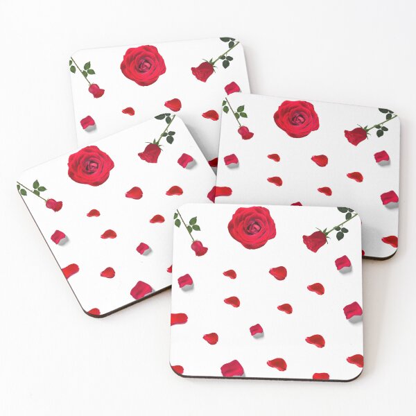 Item preview, Romantic Red Rose Petals Aesthetic Sticker Pack designed and sold by Art_IN_Design.