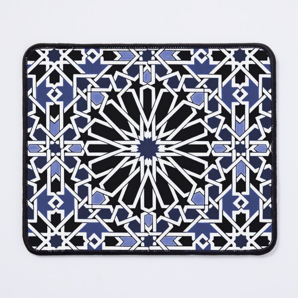 Item preview, Moroccan Shooting Stars Tile Blue designed and sold by VintageStyle.