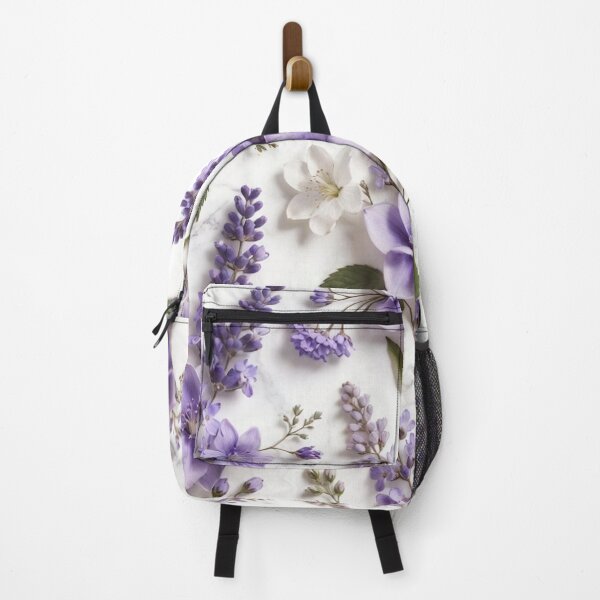 Item preview, Lavender Purple Floral Pattern designed and sold by IntelliMindDesigns.