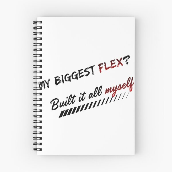 Item preview, Biggest Flex_White designed and sold by Revvork Designs.