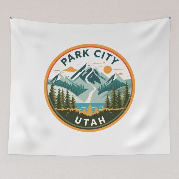 Item preview, Park City Utah Mountain Ski Travel Souvenir designed and sold by Simsimah26Parks.