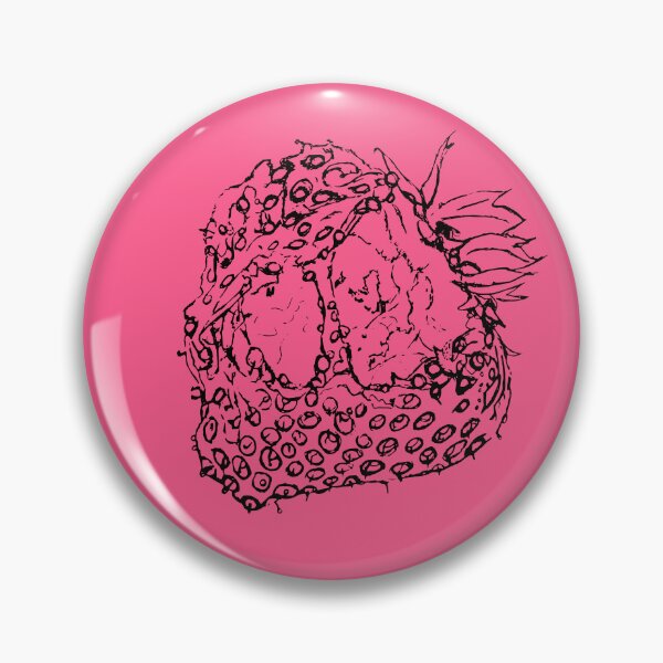 Item preview, Strawberry Snail Snack - (#FC5A8D) designed and sold by The Stippler Process.