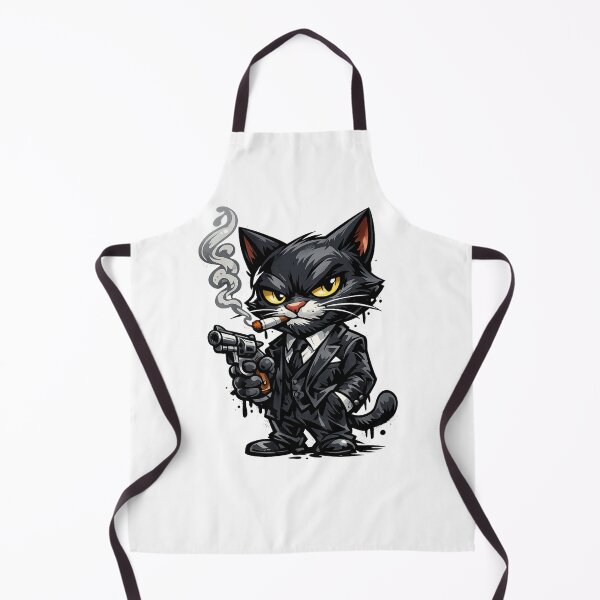 Item preview, black cat mobster designed and sold by garcesrick.