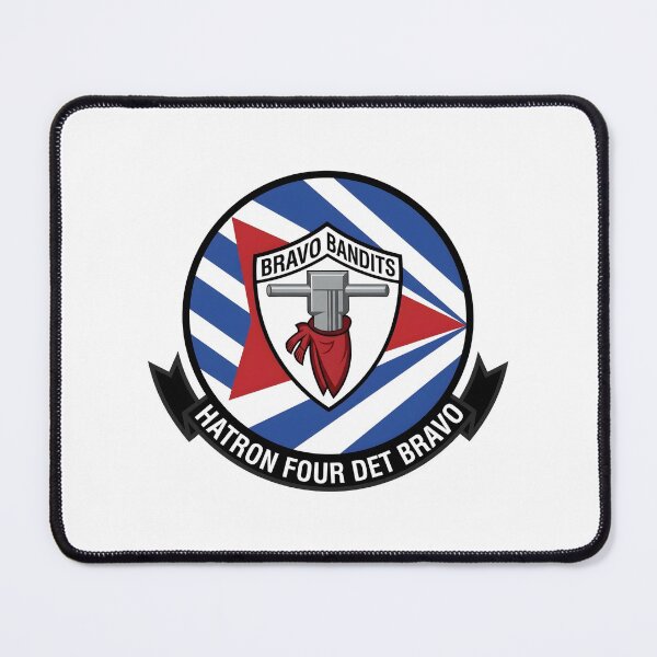 Item preview, US Navy Heavy Attack Squadron Four Detachment Bravo (VAH-4 Det Bravo) "Bravo Bandits" Insignia designed and sold by CharlieDesings.