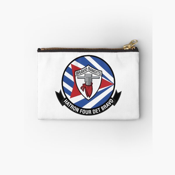 Item preview, US Navy Heavy Attack Squadron Four Detachment Bravo (VAH-4 Det Bravo) "Bravo Bandits" Insignia designed and sold by CharlieDesings.