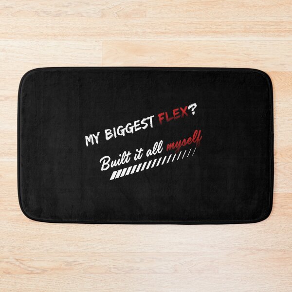 Item preview, Biggest Flex_Black designed and sold by Revvork Designs.