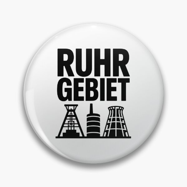 Item preview, Ruhr area skyline with coal mine headframe and industrial landscape designed and sold by GabbyKI261.