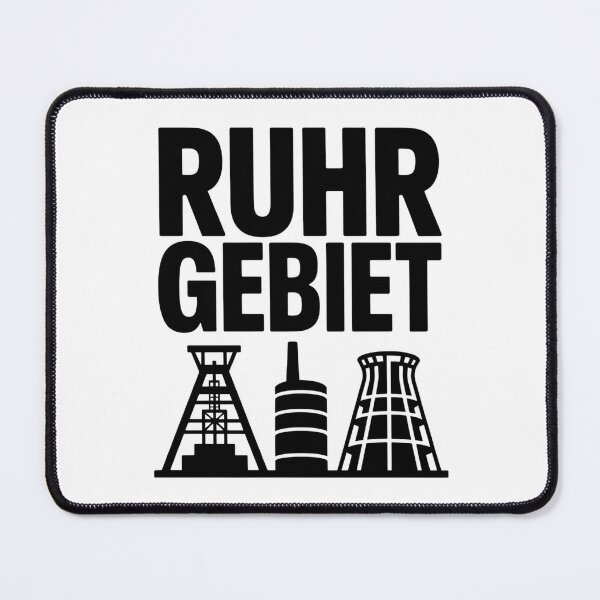 Item preview, Ruhr area skyline with coal mine headframe and industrial landscape designed and sold by GabbyKI261.
