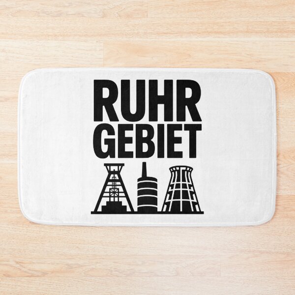 Item preview, Ruhr area skyline with coal mine headframe and industrial landscape designed and sold by GabbyKI261.