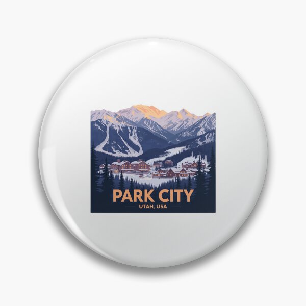 Item preview, Park City Utah USA Skiing Mountain Travel Souvenir designed and sold by Simsimah26Parks.