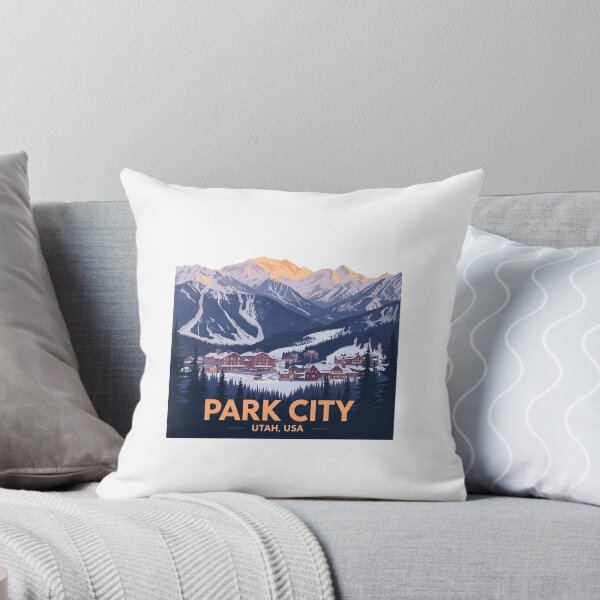 Item preview, Park City Utah USA Skiing Mountain Travel Souvenir designed and sold by Simsimah26Parks.