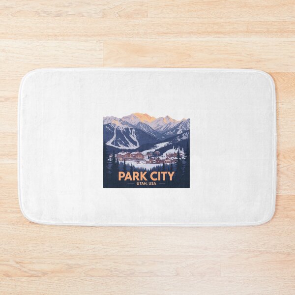 Item preview, Park City Utah USA Skiing Mountain Travel Souvenir designed and sold by Simsimah26Parks.