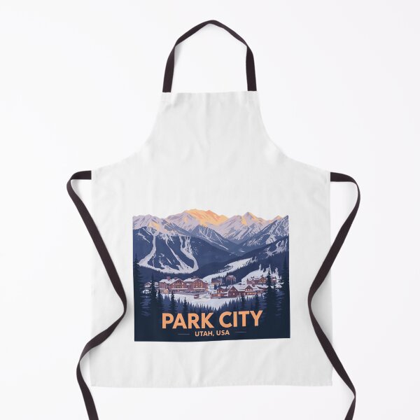 Item preview, Park City Utah USA Skiing Mountain Travel Souvenir designed and sold by Simsimah26Parks.