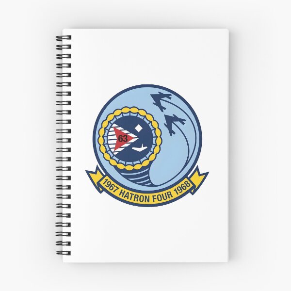 Item preview, US Navy Heavy Attack Squadron Four (VAH-4) HATRON FOUR 1967-1968 Cruise Insignia designed and sold by CharlieDesings.