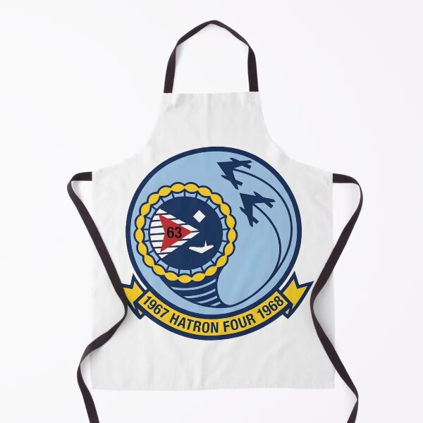 Item preview, US Navy Heavy Attack Squadron Four (VAH-4) HATRON FOUR 1967-1968 Cruise Insignia designed and sold by CharlieDesings.