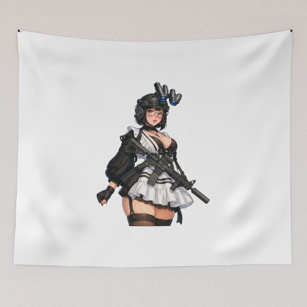 Item preview, Tactical NVG Girl - Night Operations Aesthetic designed and sold by RAWLIFEGRAPHIC.